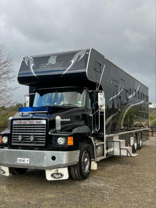 2018 Luxury 6 Horse Mack Custom Truck Must Sell